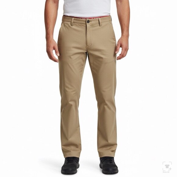 Under Armour Mens Khaki Golf Pants Stretch LightweightSz 36W 34L